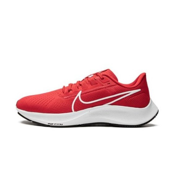 🆕 Nike Air Zoom Pegasus 38 TB Promo Team Bank Running Shoes Red 37 39 VaporMax - Picture 1 of 7